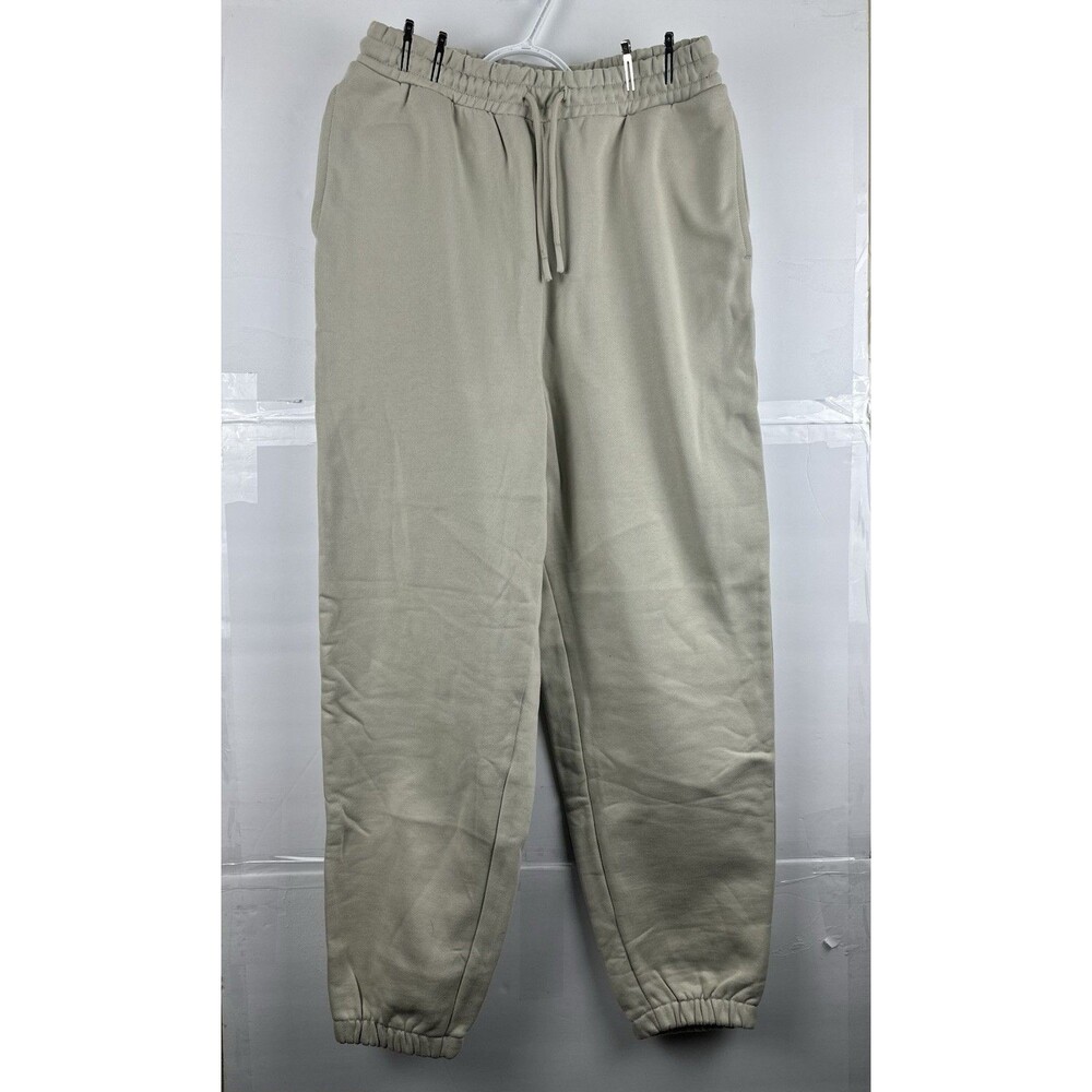 ASOS Design Men's Jogger Sweatpants Beige Cream Size M Drawstring